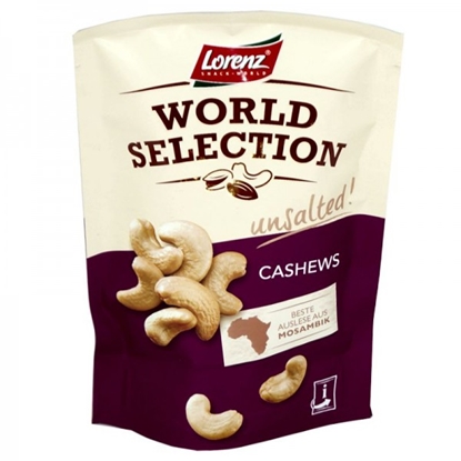 Picture of LORENZ UNSALTED CASHEWS 90GR